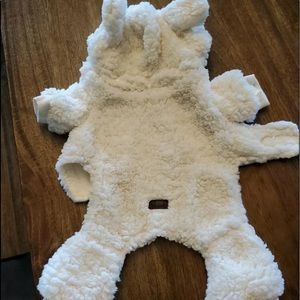 🐶 UGG Dog Fashion Full Length warm Sherpa Coat/Jumpsuit 🐶